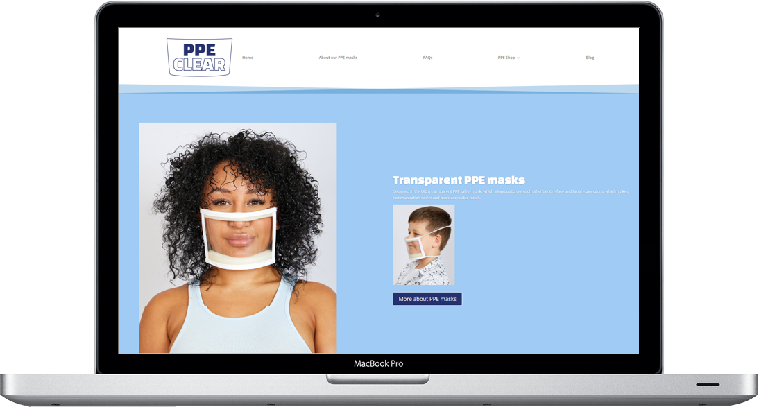 PPE supplier website